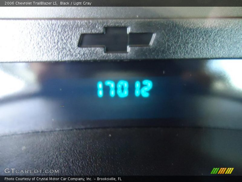 Black / Light Gray 2006 Chevrolet TrailBlazer LS
