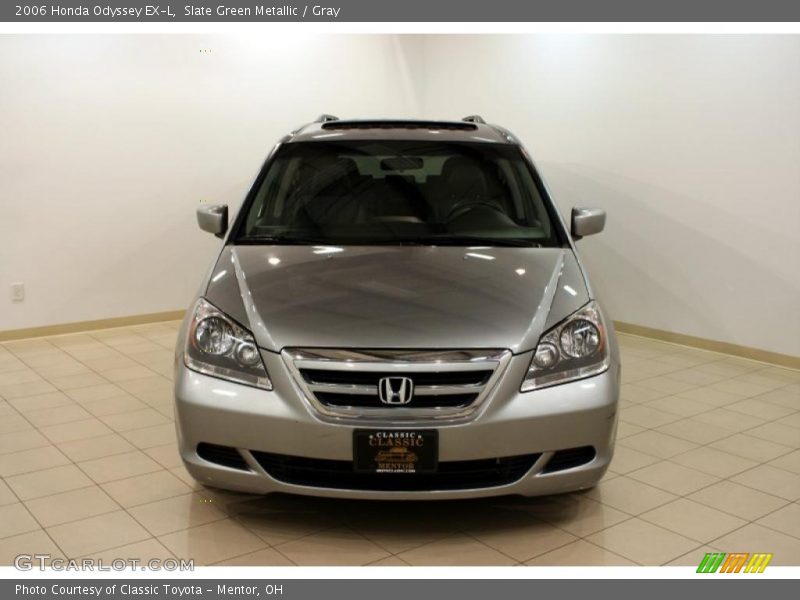 Slate Green Metallic / Gray 2006 Honda Odyssey EX-L
