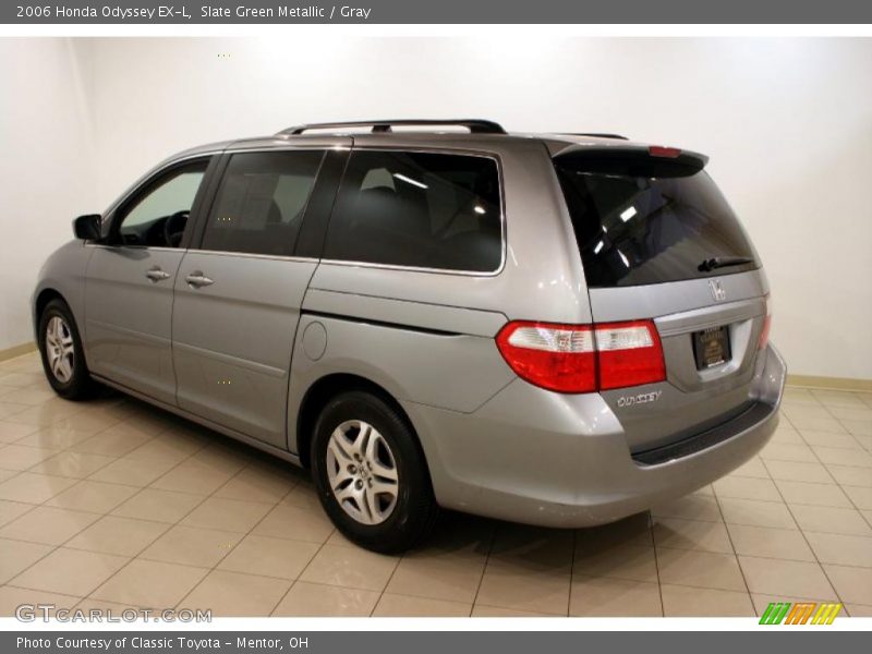Slate Green Metallic / Gray 2006 Honda Odyssey EX-L