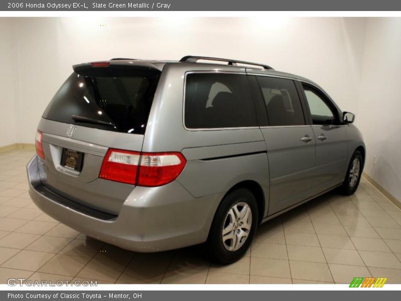 Slate Green Metallic / Gray 2006 Honda Odyssey EX-L
