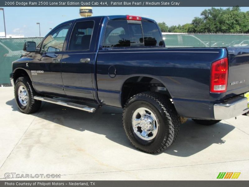 Patriot Blue Pearl / Medium Slate Gray 2006 Dodge Ram 2500 Lone Star Edition Quad Cab 4x4