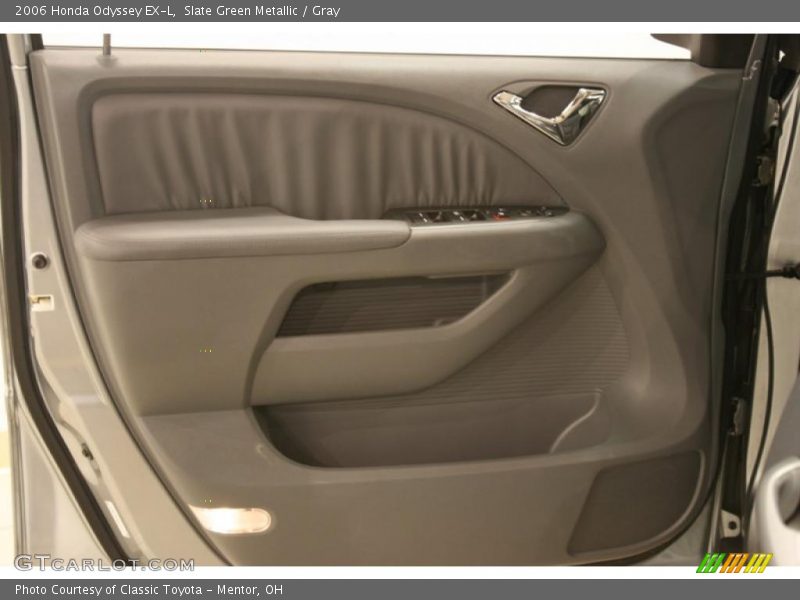 Slate Green Metallic / Gray 2006 Honda Odyssey EX-L