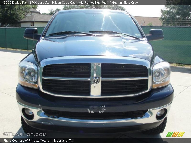 Patriot Blue Pearl / Medium Slate Gray 2006 Dodge Ram 2500 Lone Star Edition Quad Cab 4x4