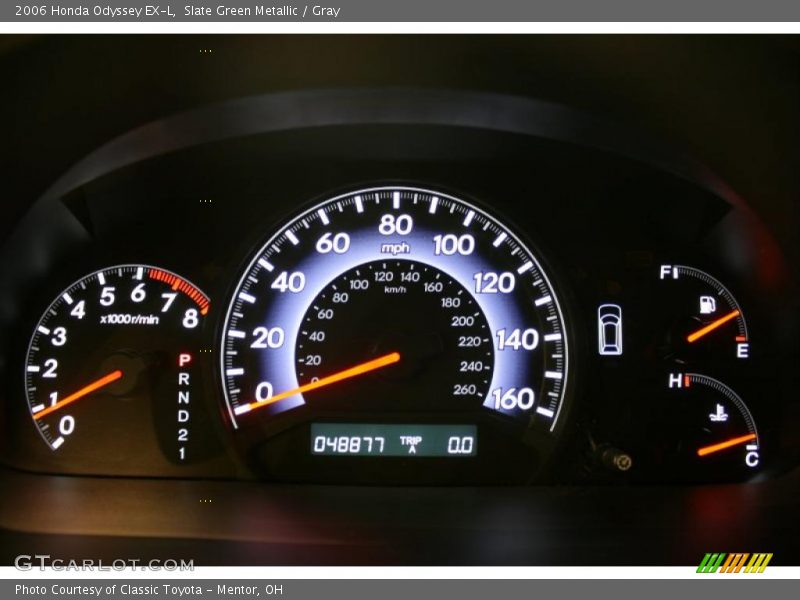 Slate Green Metallic / Gray 2006 Honda Odyssey EX-L