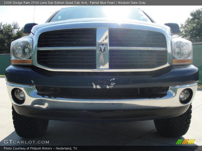 Patriot Blue Pearl / Medium Slate Gray 2006 Dodge Ram 2500 Lone Star Edition Quad Cab 4x4