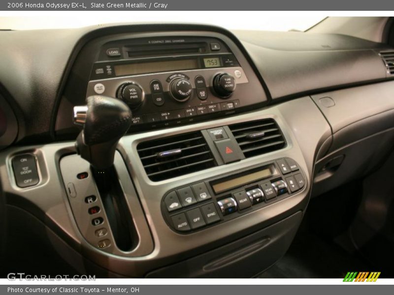 Slate Green Metallic / Gray 2006 Honda Odyssey EX-L