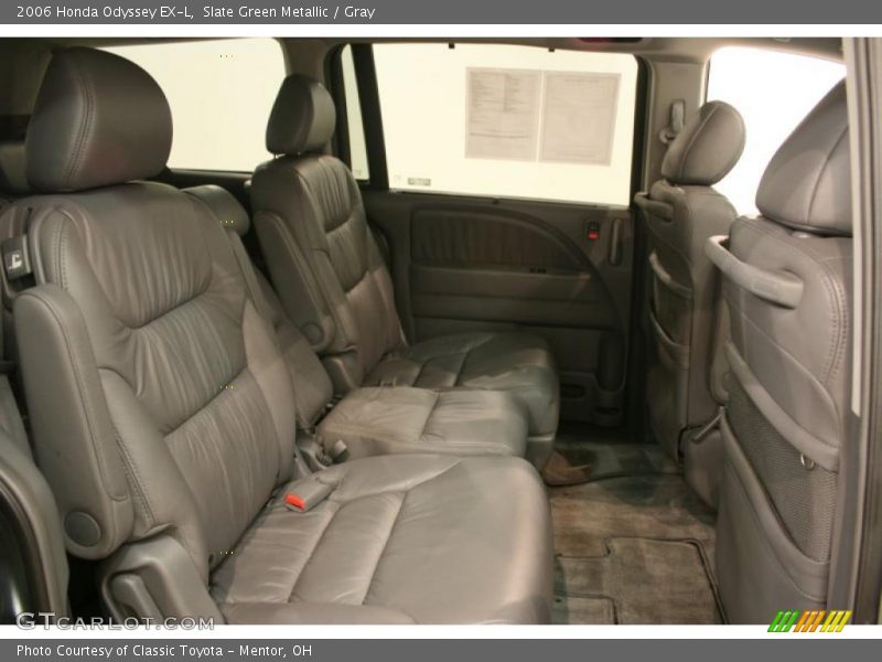 Slate Green Metallic / Gray 2006 Honda Odyssey EX-L