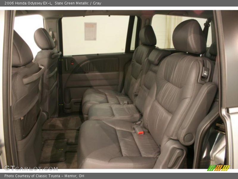 Slate Green Metallic / Gray 2006 Honda Odyssey EX-L