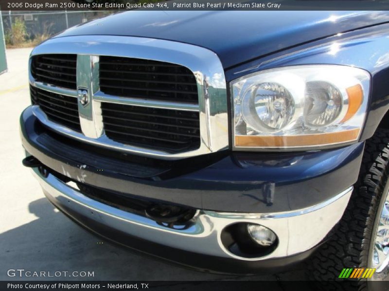Patriot Blue Pearl / Medium Slate Gray 2006 Dodge Ram 2500 Lone Star Edition Quad Cab 4x4