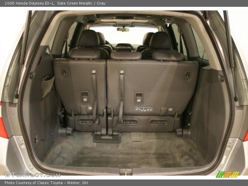 Slate Green Metallic / Gray 2006 Honda Odyssey EX-L