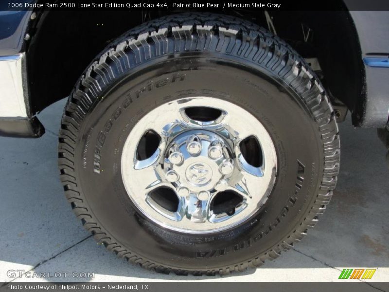 Patriot Blue Pearl / Medium Slate Gray 2006 Dodge Ram 2500 Lone Star Edition Quad Cab 4x4