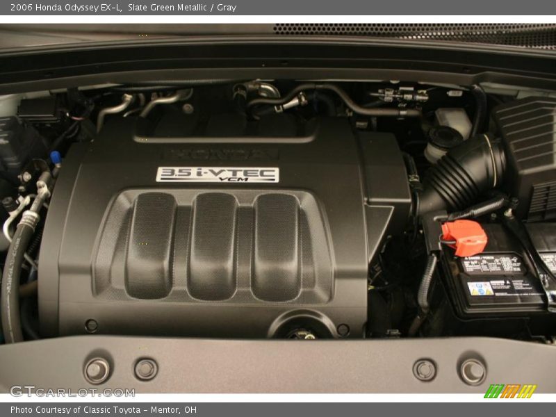 Slate Green Metallic / Gray 2006 Honda Odyssey EX-L