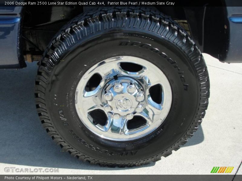 Patriot Blue Pearl / Medium Slate Gray 2006 Dodge Ram 2500 Lone Star Edition Quad Cab 4x4