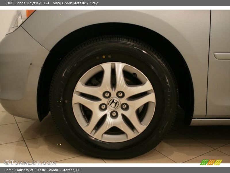 Slate Green Metallic / Gray 2006 Honda Odyssey EX-L