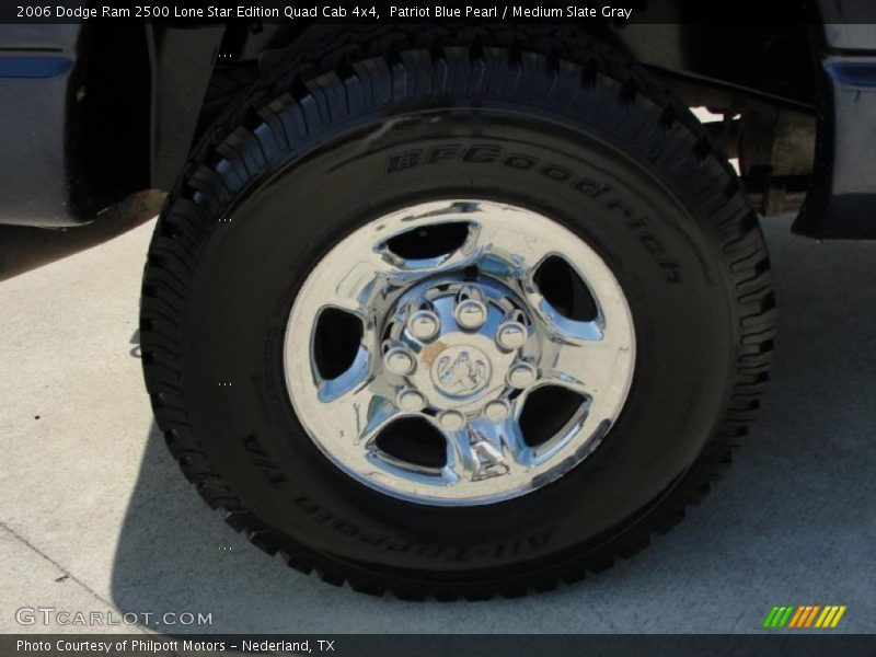 Patriot Blue Pearl / Medium Slate Gray 2006 Dodge Ram 2500 Lone Star Edition Quad Cab 4x4
