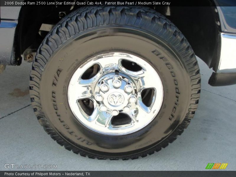 Patriot Blue Pearl / Medium Slate Gray 2006 Dodge Ram 2500 Lone Star Edition Quad Cab 4x4