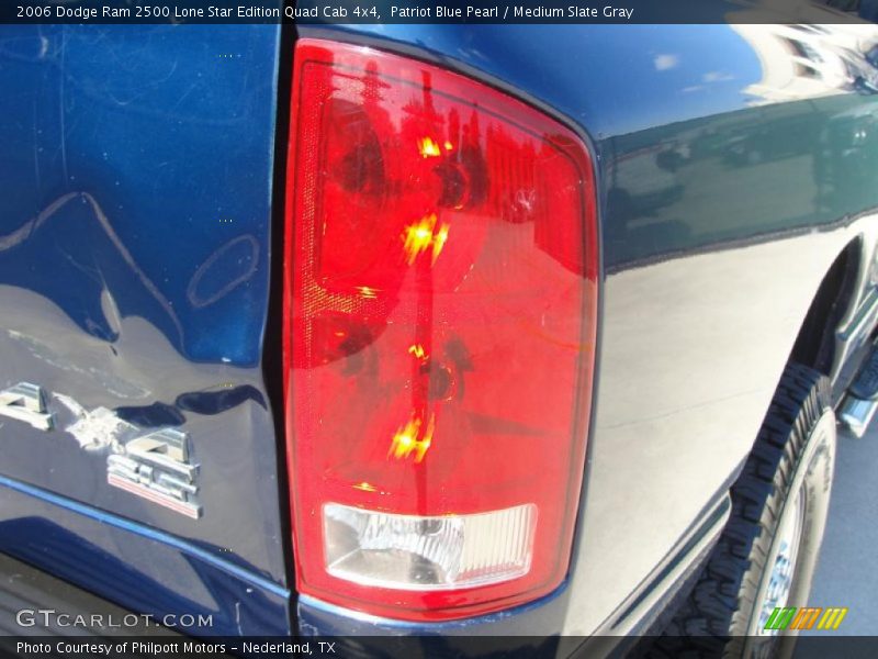 Patriot Blue Pearl / Medium Slate Gray 2006 Dodge Ram 2500 Lone Star Edition Quad Cab 4x4