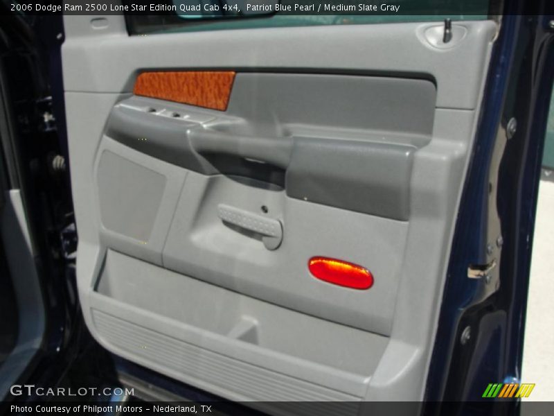 Patriot Blue Pearl / Medium Slate Gray 2006 Dodge Ram 2500 Lone Star Edition Quad Cab 4x4