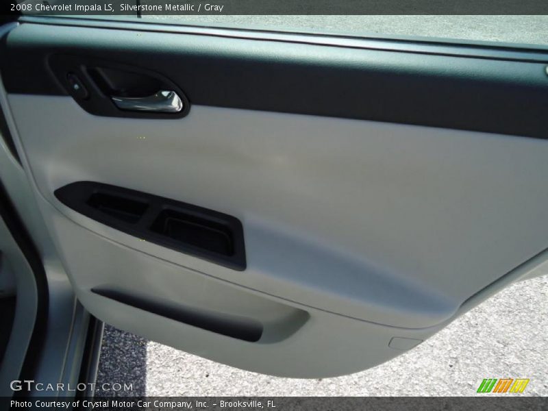 Silverstone Metallic / Gray 2008 Chevrolet Impala LS