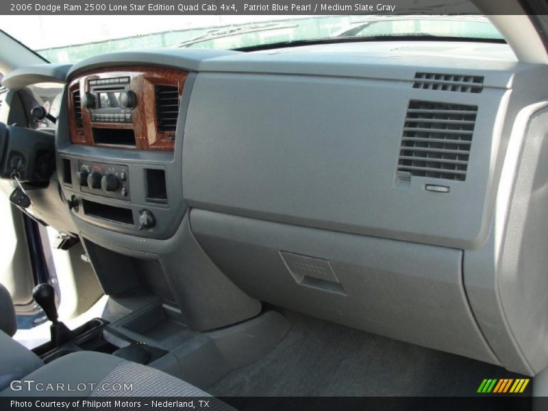 Patriot Blue Pearl / Medium Slate Gray 2006 Dodge Ram 2500 Lone Star Edition Quad Cab 4x4