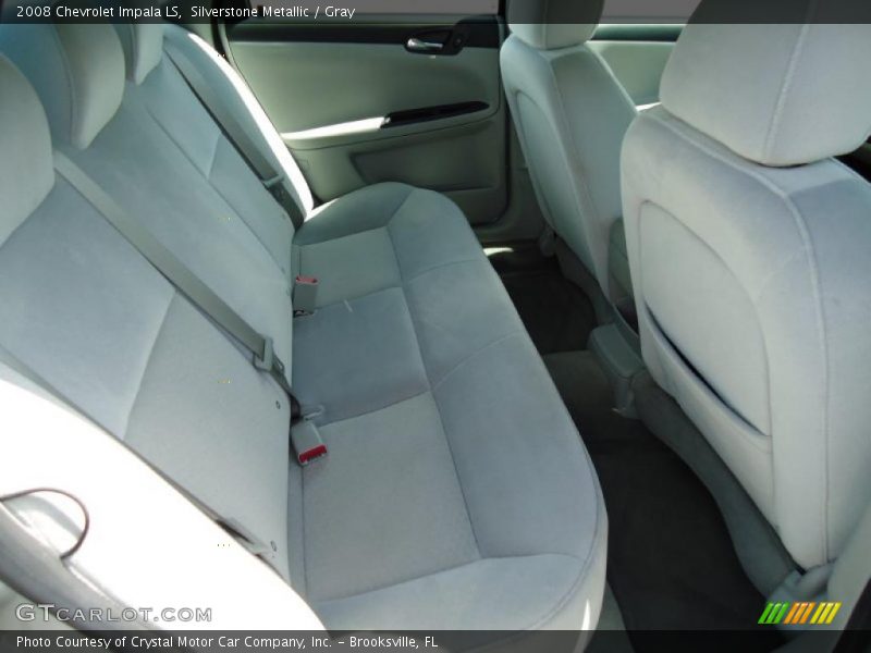 Silverstone Metallic / Gray 2008 Chevrolet Impala LS