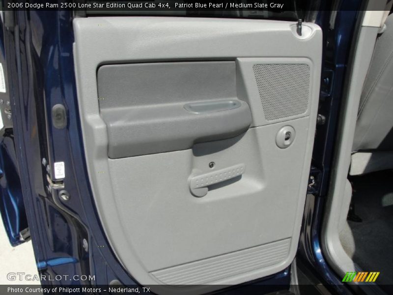Patriot Blue Pearl / Medium Slate Gray 2006 Dodge Ram 2500 Lone Star Edition Quad Cab 4x4