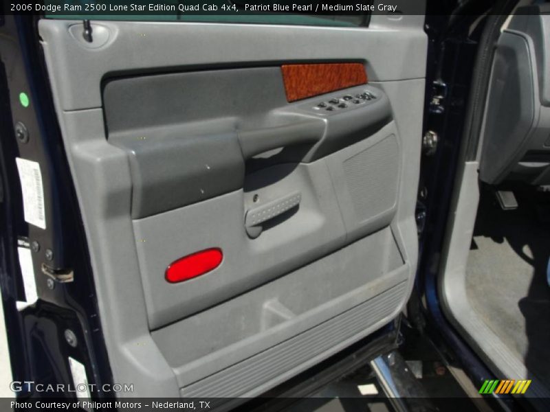 Patriot Blue Pearl / Medium Slate Gray 2006 Dodge Ram 2500 Lone Star Edition Quad Cab 4x4