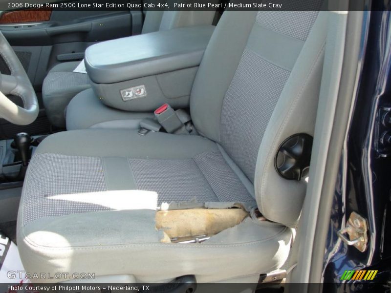 Patriot Blue Pearl / Medium Slate Gray 2006 Dodge Ram 2500 Lone Star Edition Quad Cab 4x4
