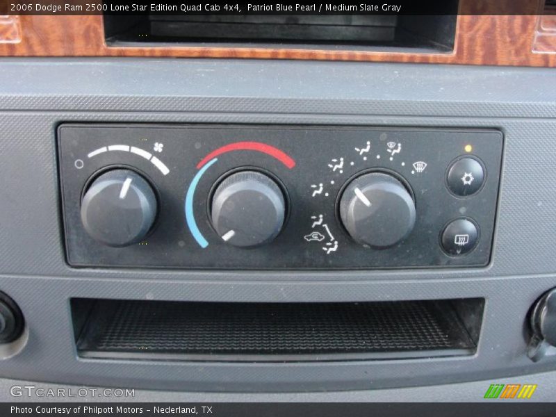 Patriot Blue Pearl / Medium Slate Gray 2006 Dodge Ram 2500 Lone Star Edition Quad Cab 4x4