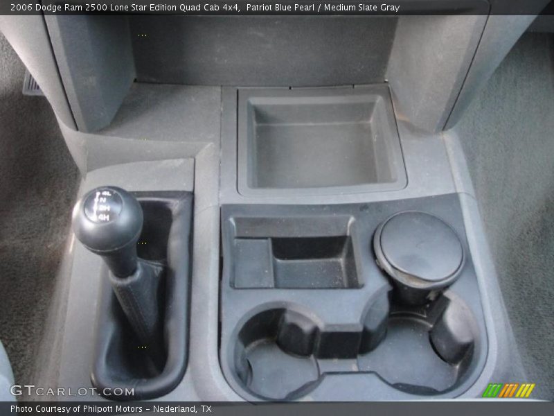 Patriot Blue Pearl / Medium Slate Gray 2006 Dodge Ram 2500 Lone Star Edition Quad Cab 4x4