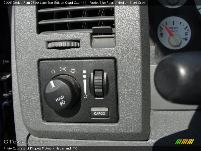 Patriot Blue Pearl / Medium Slate Gray 2006 Dodge Ram 2500 Lone Star Edition Quad Cab 4x4