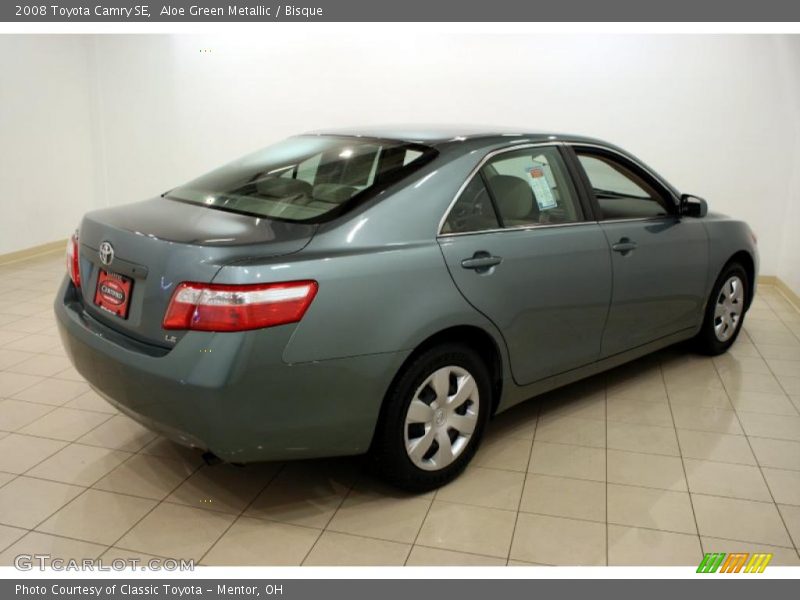 Aloe Green Metallic / Bisque 2008 Toyota Camry SE