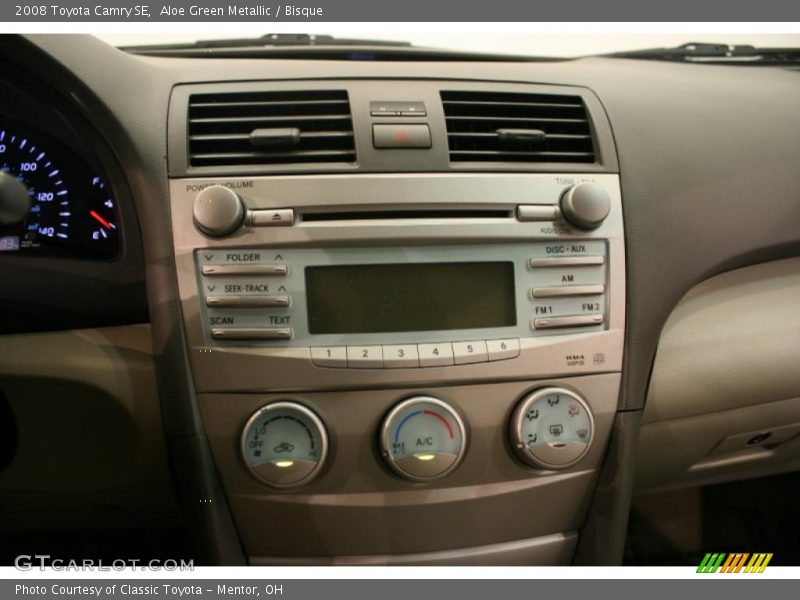 Aloe Green Metallic / Bisque 2008 Toyota Camry SE