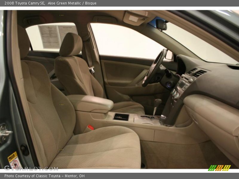 Aloe Green Metallic / Bisque 2008 Toyota Camry SE