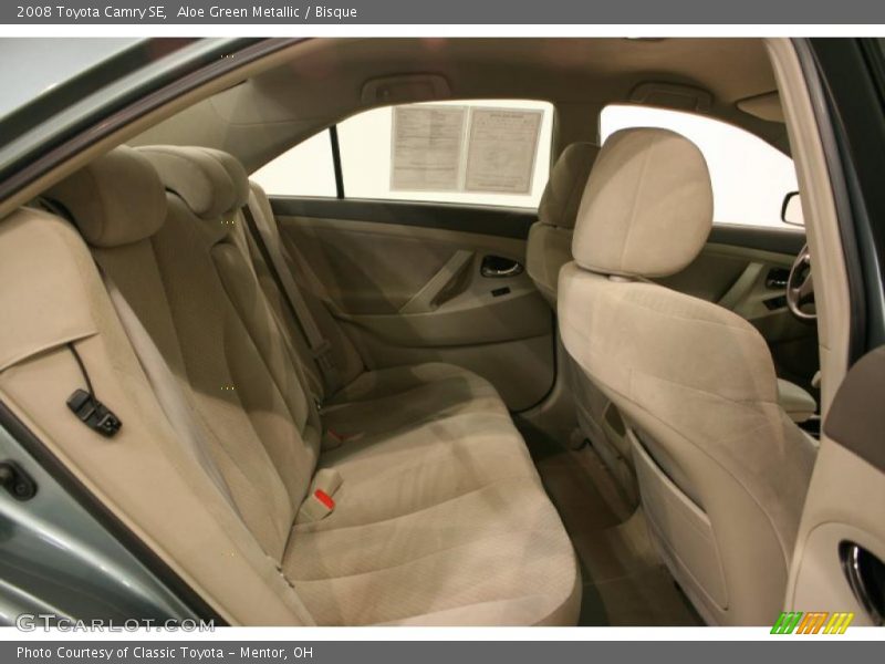 Aloe Green Metallic / Bisque 2008 Toyota Camry SE