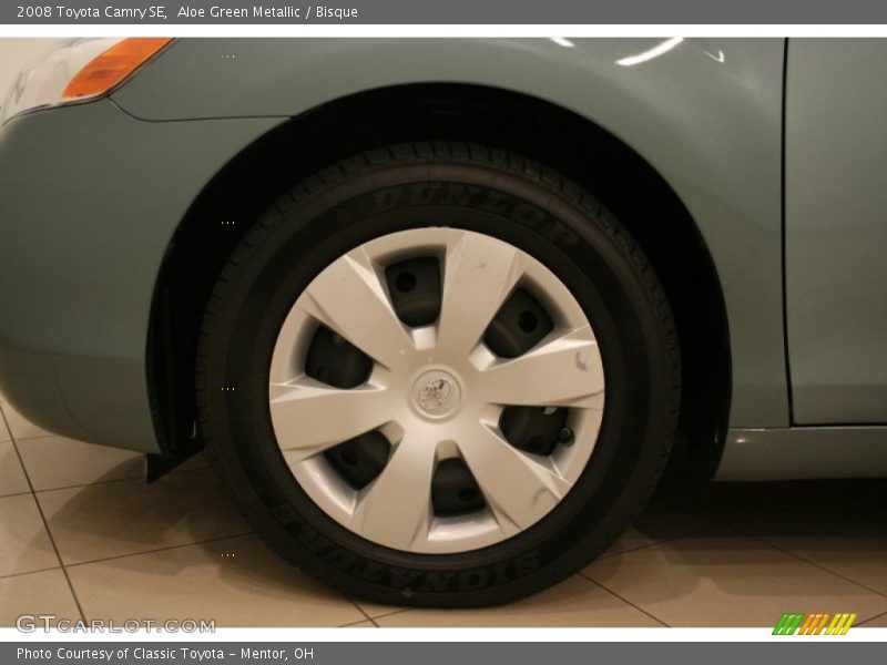 Aloe Green Metallic / Bisque 2008 Toyota Camry SE