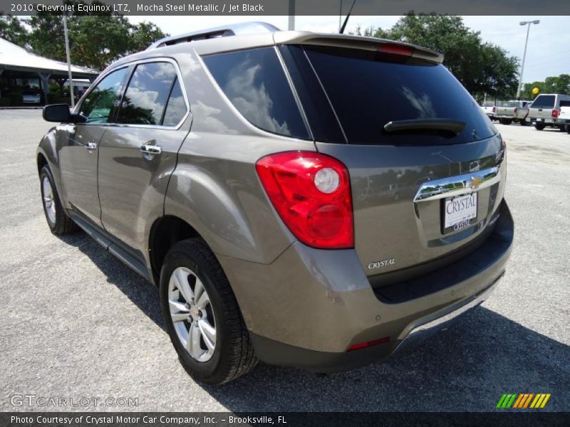 Mocha Steel Metallic / Jet Black 2010 Chevrolet Equinox LTZ