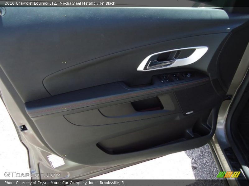 Mocha Steel Metallic / Jet Black 2010 Chevrolet Equinox LTZ