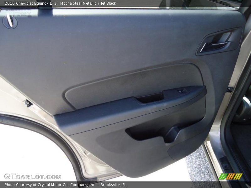 Mocha Steel Metallic / Jet Black 2010 Chevrolet Equinox LTZ