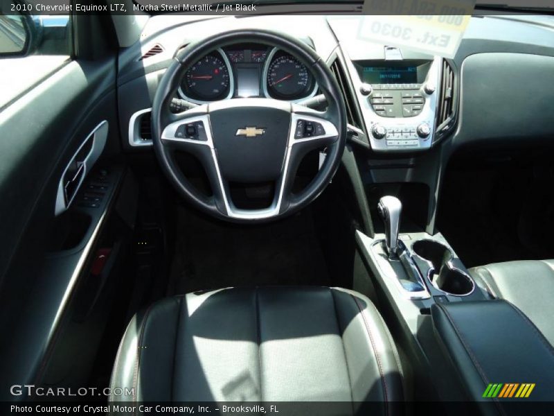 Mocha Steel Metallic / Jet Black 2010 Chevrolet Equinox LTZ
