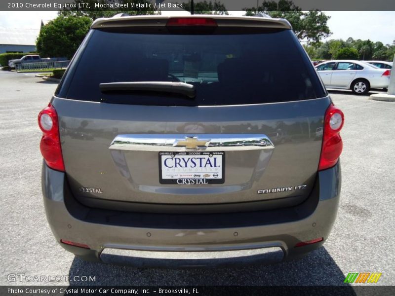 Mocha Steel Metallic / Jet Black 2010 Chevrolet Equinox LTZ