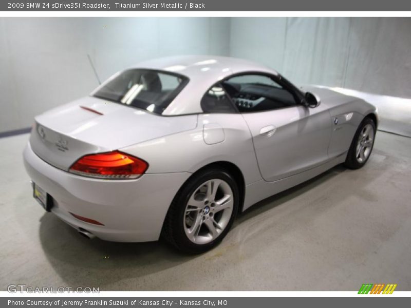 Titanium Silver Metallic / Black 2009 BMW Z4 sDrive35i Roadster