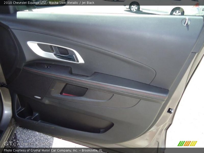 Mocha Steel Metallic / Jet Black 2010 Chevrolet Equinox LTZ