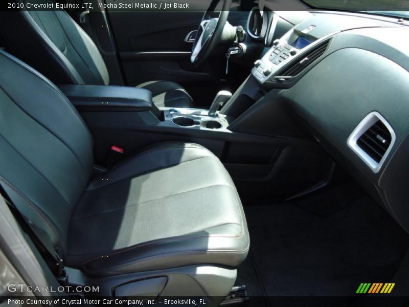 Mocha Steel Metallic / Jet Black 2010 Chevrolet Equinox LTZ