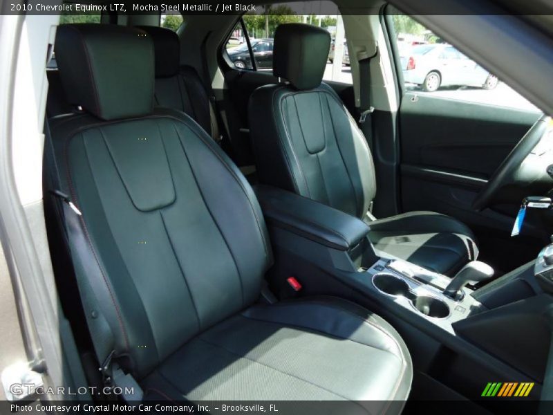 Mocha Steel Metallic / Jet Black 2010 Chevrolet Equinox LTZ