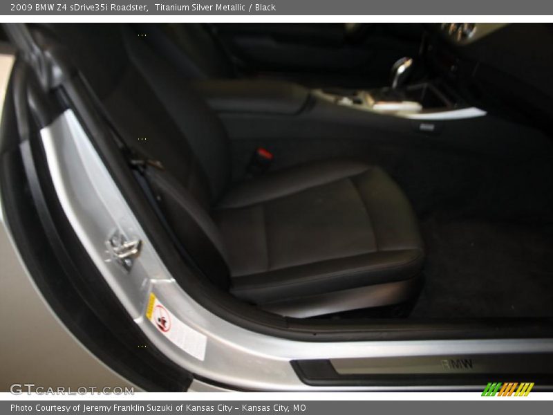 Titanium Silver Metallic / Black 2009 BMW Z4 sDrive35i Roadster