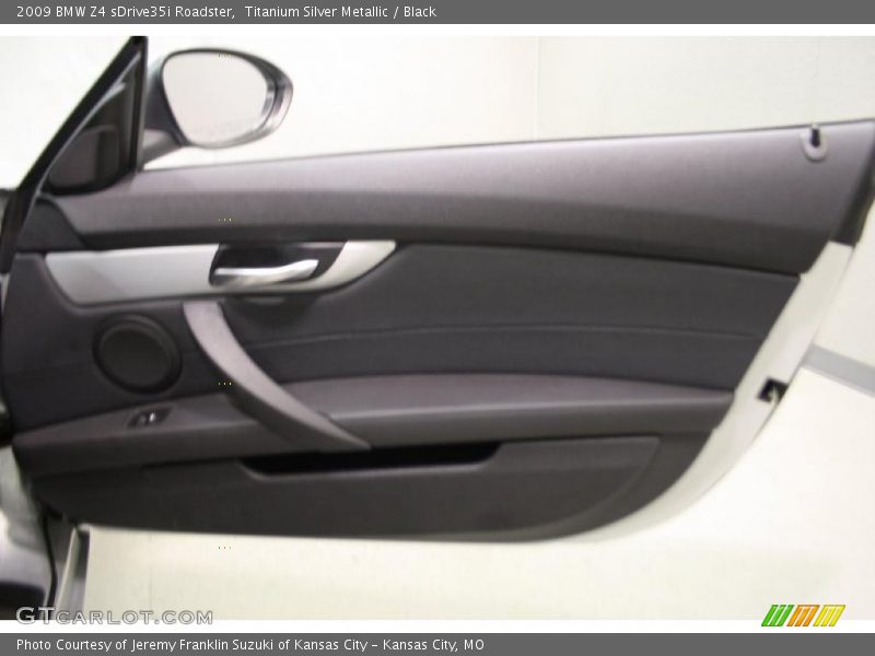 Titanium Silver Metallic / Black 2009 BMW Z4 sDrive35i Roadster