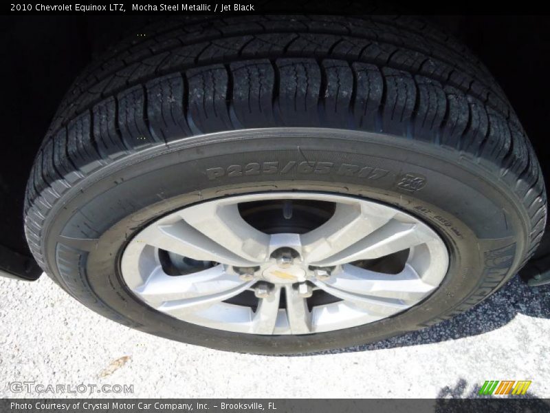 Mocha Steel Metallic / Jet Black 2010 Chevrolet Equinox LTZ