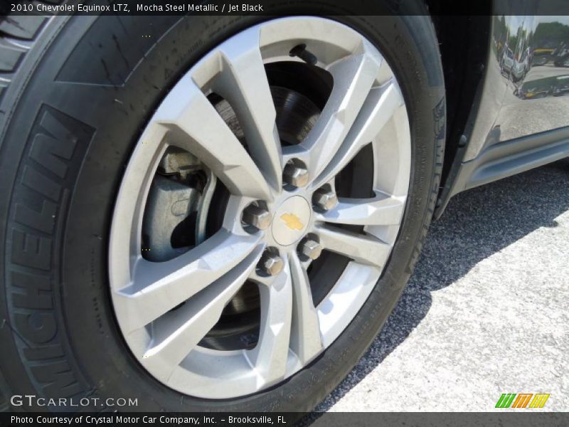 Mocha Steel Metallic / Jet Black 2010 Chevrolet Equinox LTZ