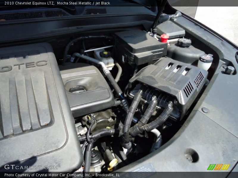 Mocha Steel Metallic / Jet Black 2010 Chevrolet Equinox LTZ